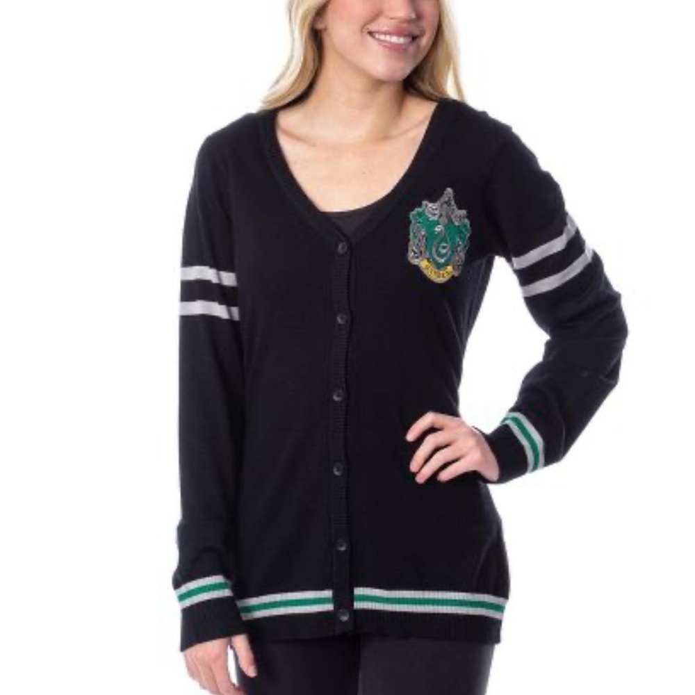Harry Potter Womens' Slytherin House cardigan